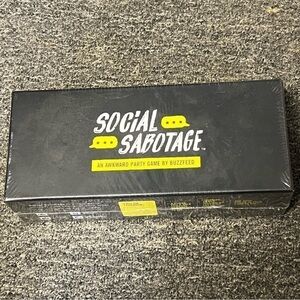 Social Sabotage Sealed Buzzfeed Game